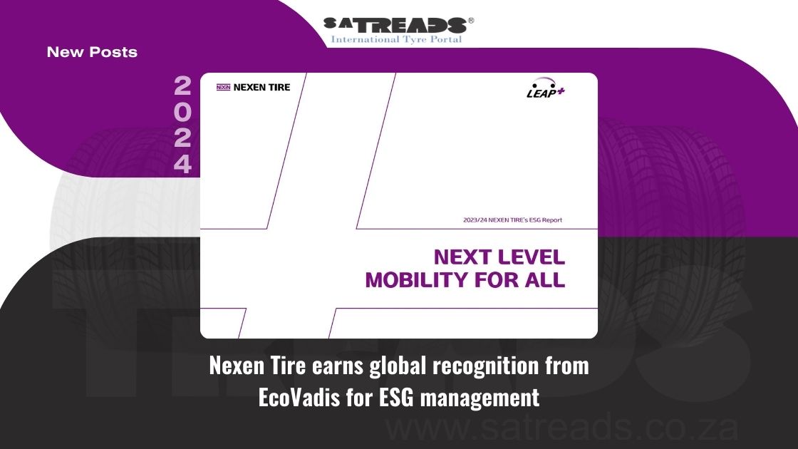 Nexen Tire earns global recognition from EcoVadis for ESG management